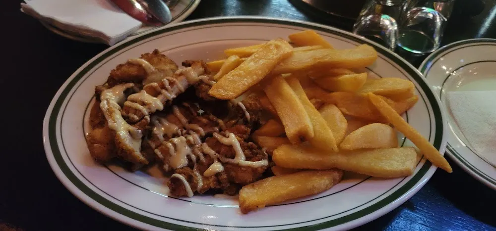 Fries and Chicken